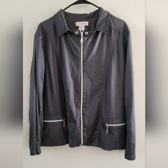 Allison Daley Jackets & Blazers - NWOT Allison Daley XL Full Zip Lightweight Jacket